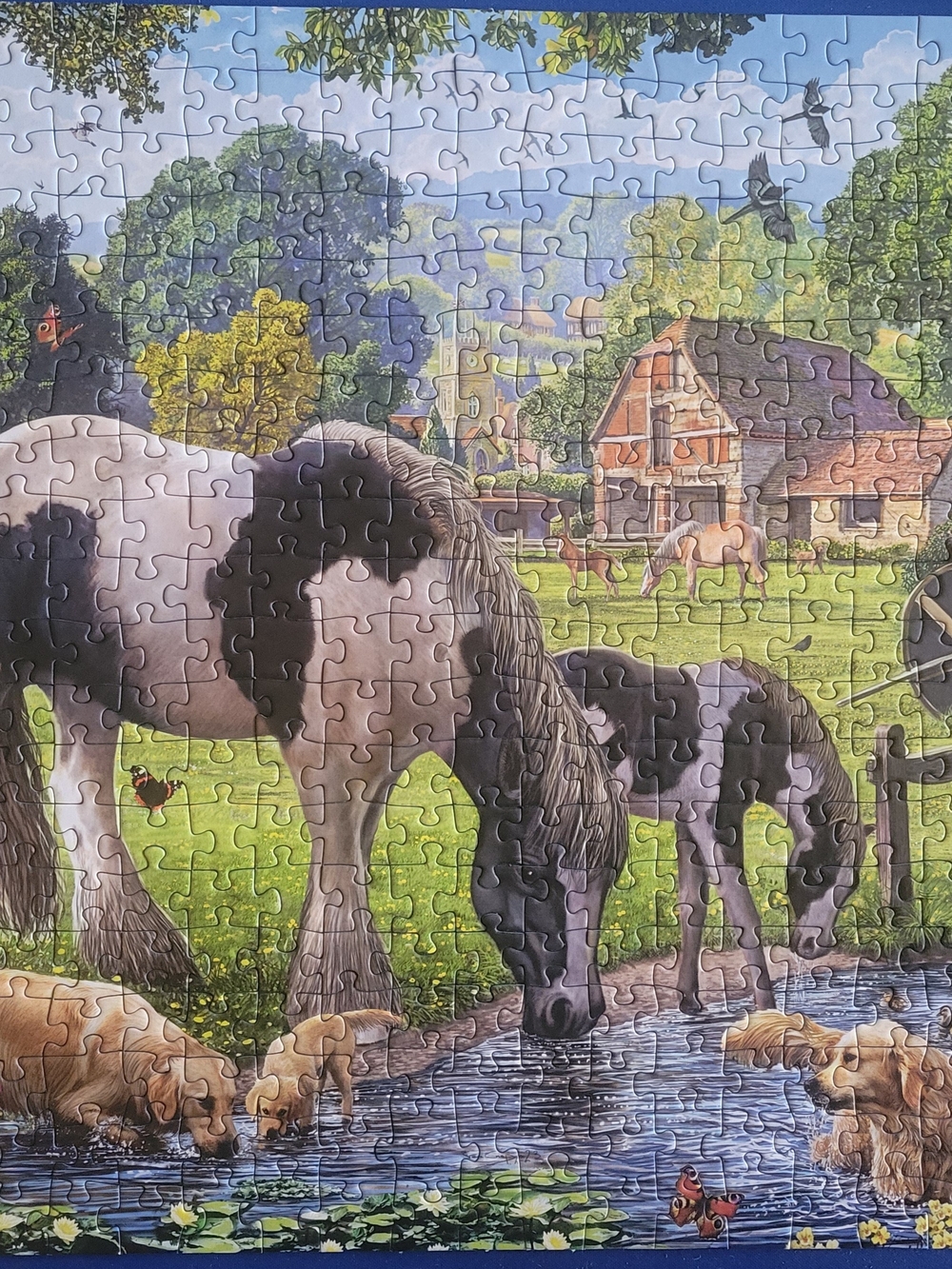 Ravenburger 500 Piece Puzzle, Hadlow Ponies
